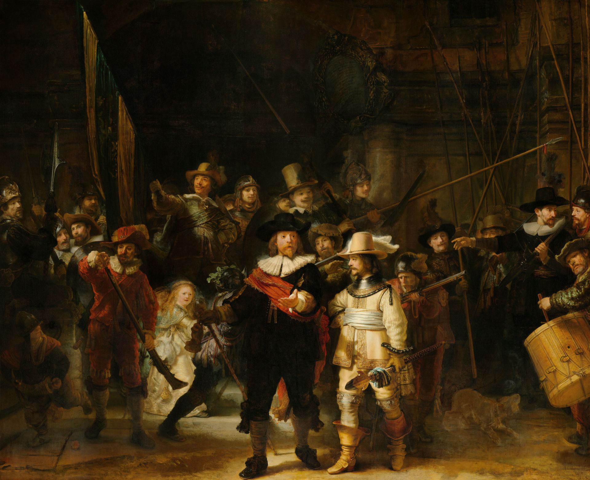 Rembrandt - La ronda de noche por 